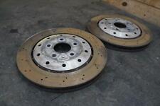Set Rear Steel Brake Disc Rotor 420615601C Lambo Gallardo LP560 Spyder *NOTE* picture