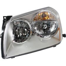 Headlight For 2005 2006 2007 Dodge Magnum Left Chrome Housing With Bulb picture