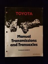 1968-88 Toyota Manual Transmission & Transaxles Technicians Handbook 00401-42827 picture