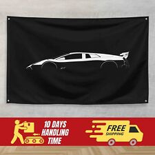 For Lamborghini Murcielago LP 640-4 SuperVeloce 2009-2010 Fans 3x5 ft Flag Banne picture
