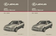 2002 Lexus IS 300 Shop Service Repair Manual Complete Set picture