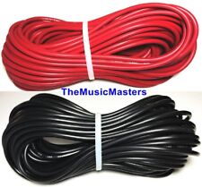 18 Gauge 50' ft each Red Black Auto PRIMARY WIRE 12V Auto Wiring Car Power Cable picture