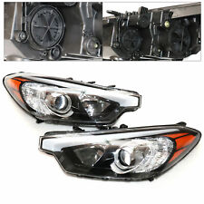 Pair Halogen Headlights Fit KIA Fitte/Fitte5 2014-2016 Left & Right Headlamps picture