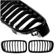 For 2014-2020 BMW 4 Series 428i 435i 440i Piano Black Front Kidney Grille Grill  picture