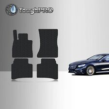 ToughPRO Floor Mats Black For Mercedes-Benz S All Weather Custom Fit 2007-2013 picture