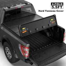 5.5FT Hard 4-Fold Tonneau Cover Fit For 2015-2023 Ford F150 F-150 Trunk Bed picture