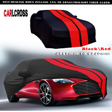 For Aston Martin Rapide Red Full Car Cover Satin Stretch Indoor Dust Proof A+ picture