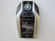 USED OEM BMW 7 SERIES SMART KEY IDG DISPLAY PROXY KEY FOB TOUCH SCREEN LCD picture