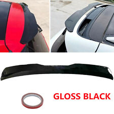 Universal Car Rear Trunk Roof Lip Spoiler Hatchback Tail Trunk Wing Black 99cm picture