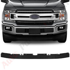 1x Front Lower Valance Panel Black For 2018-2020 Ford F150 Pickup Primed Plastic picture