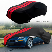 For BMW Z8 Red/Black Full Car Cover Satin Stretch Indoor Dust Proof A+ picture