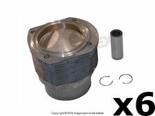 PORSCHE 911 (1970-1971) Piston and Cylinder (6) MAHLE OEM + 1 YEAR WARRANTY picture