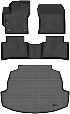 All Weather Floor Mats and Cargo Trunk Liner Set For 18-24 Toyota Corolla SEDAN picture
