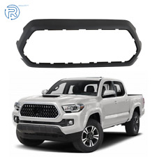 For Toyota Tacoma 2016 17 -2022 Front Upper Grille Frame Surround Painted Black picture