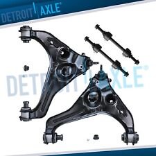 2009 2010 2011 2012 2013 Ford F-150 4WD Front Lower Control Arms Sway Bar Links picture