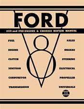 1939-1940 Ford, Mercury V8 Engine and Chassis Repair Manual picture