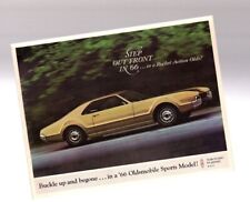 1966 OLDSMOBILE SPORT Models Brochure / Catalog: 442,TORONADO,STARFIRE.....NOS picture