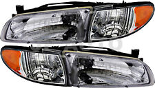For 1997-2003 Pontiac Grand Prix Headlight Halogen Set Driver and Passenger Side picture