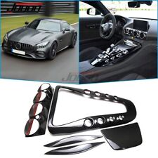 Dry Carbon Console Interior Trims Kit For Benz AMG GT GTS GTC GTR 2016 2017 2019 picture