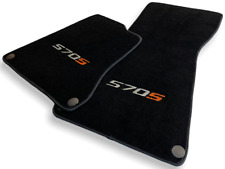 Floor Mats For McLaren 570S 2015-2022 Black Tailored Carpets Set LHD picture