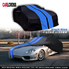For Ferrari 360 458 550 Stretch Indoor Car Cover Dustproof Black/BLUE picture
