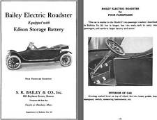Bailey Electric 1915 - 1915 Bailey Electric Roadster picture
