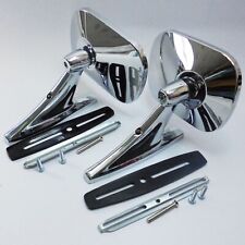 For Chevrolet Chevelle SS 454 SS 396 Coupe Chrome Square Door Side Mirror picture
