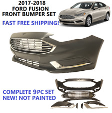 FITS 2017 2018 FORD FUSION FRONT BUMPER COVER ASSEMBLY COMPLETE BRAND NEW  GRILL picture