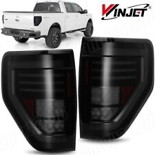 LED Smoked Tail Lights For 2009-2014 Ford F-150 F150 Pickup Sequential Signal picture