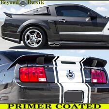 2005 2006 2007 2008 2009 Ford Mustang Roush Style 3pc Rear Trunk Spoiler PRIMER picture