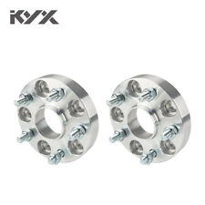 2PCS 25mm Wheel Spacers Hubcentric 5x4.5 5x114.3mm 12x1.5 60.1mm For Scion Lexus picture