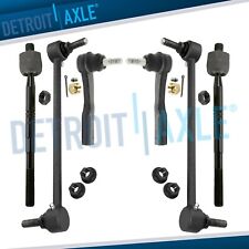Front Inner Outer Tie Rod Sway Bar End Links for 2013 2014 2015 Chevrolet Malibu picture
