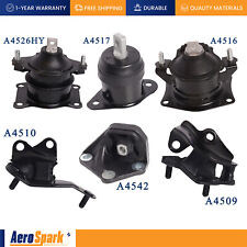 Engine Motor & Transmission Mount Set 6PC for Honda Accord 2.4L Auto 2003-2007 picture