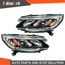 Labwork Headlights For 2015-2016 Honda CR-V Halogen W/DRL Clear Right&Left Side picture