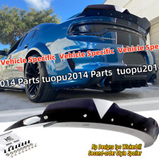 FIT FOR DODGE CHARGER 2011-2023 NP DESIGNS 1PC WICKERBILL SPOILER WING PMMA FLAP picture