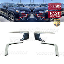 For Mitsubishi Outlander Sport 2016-2019 Left & Right Front Chrome Trim Moldings picture