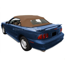 Ford Mustang 1994-04 Convertible Soft Top w/Heated Glass Window Sailcloth Saddle picture