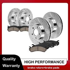 Front And Rear Brake Rotors & Ceramic Pads For 2008 2009 Pontiac G8 GT picture