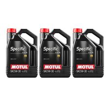 MOTUL SPECIFIC LL-01 FE 5W30 15L FullySynthetic Engine Motor Oil For BMW 3 x 5L picture
