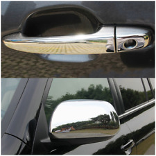 Chrome Mirror +Door Handle Lid Cover Trim For 2011-2020 Toyota Sienna 10pcs Set picture
