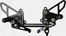 Vortex Adjustable Rear Set Black RS198K Ducati 1098 07-09/1198 09-11/848 08-13 picture
