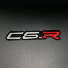 ONE (1) C6.R Emblem Badge fits Chevy Corvette Racing Vette c6 c-6 Chevrolet Jake picture