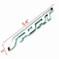 1PC Car Metal 3D SPORT Logo Emblem Badge Sticker Trunk Bumper Decal Accessories picture