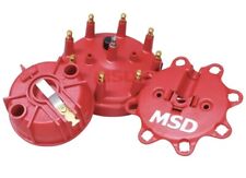 MSD 84085 Distributor Cap and Rotor Kit - Red, Ford HEI picture