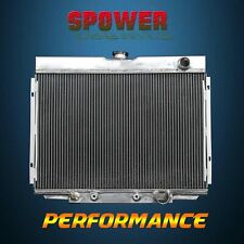 AT For Ford Mustang 68-69 Mercury Cougar 67-70 V8 338 3Row Aluminum Radiator picture