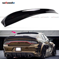 FOR 11-23 DODGE CHARGER GLOSS BLACK DUCKBILL STYLE REAR WINDOW ROOF SPOILER WING picture
