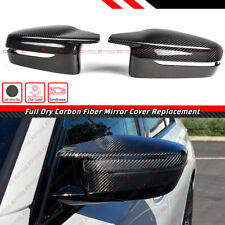 FOR 2021-24 BMW G80 G82 G83 G87 FULL DRY CARBON FIBER REPLACEMENT MIRROR COVERS picture
