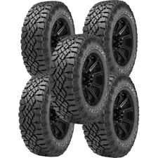 (QTY 5) 31x10.50R15LT Goodyear Wrangler DuraTrac 109Q LRC White Letter Tires picture
