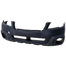 Front Bumper Cover For 2013-2014 Subaru Outback w/ fog lamp holes Primed top picture