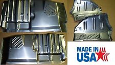 70-74 CHALLENGER 2-PC TRUNK FLOOR PAN W/ EXTENSIONS / DROP OFFS - USA MADE picture